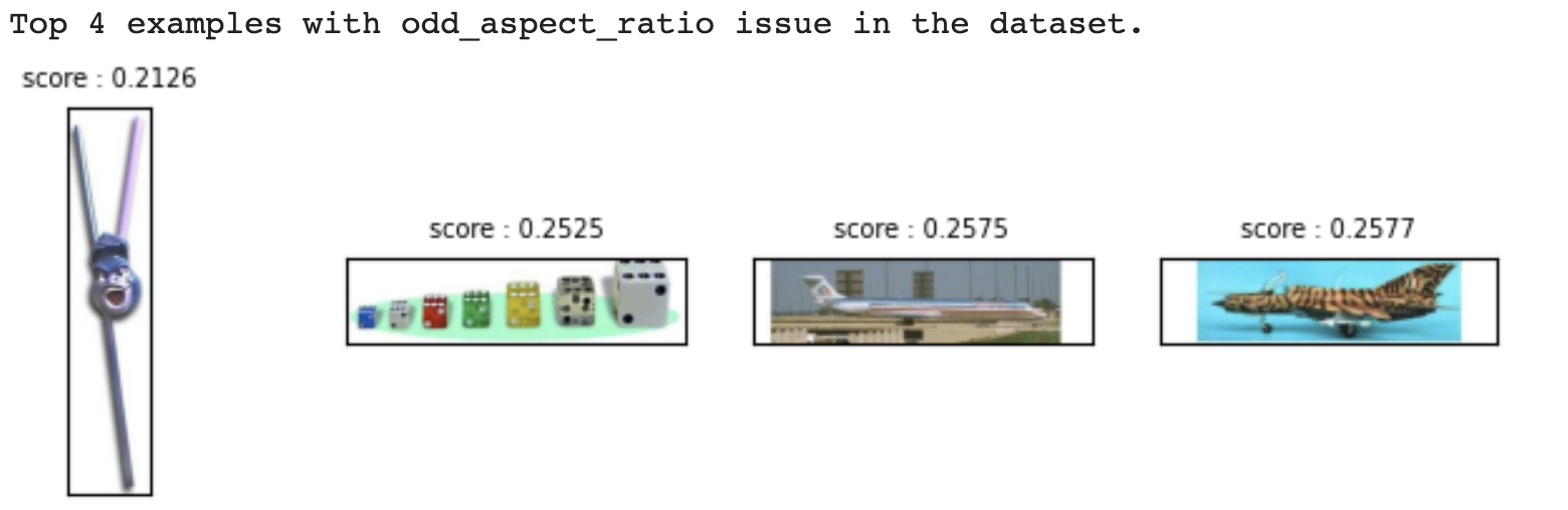 CleanVision report for Caltech-256 - part 3